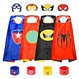Gralal Kinder Spielzeug Jungen,Superhelden Kostüm Halloween Kostüm Maske Superhelden Kinder Spielzeug ab 3-12 Kinderkleidung Junge Geschenke für Kinder 5 Jahre Spielzeug ab 3-10 Jahren für Jung