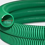 Wiltec 5m Saugschlauch & Druckschlauch 50mm (2') - Made in Europ