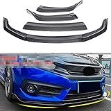 Auto Stoßstange Frontspoiler Lippensplitter, Unterer Teil Abnehmbar Diffusor Körper Kit Schutzhülle, Für Honda for Civic Car Front Spoiler Decoration Zubehö