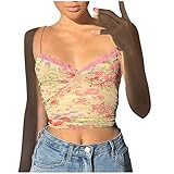 Tie-dye Weste Mode Frauen Spitze Casual Print Ärmellos Tank Slim Kurz Tops Damen Bluse Mode Bluse, rose, S