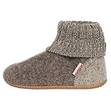 Giesswein Wildpoldsried Kids, Hüttenschuhe Unisex-Kinder, Braun, 36 EU