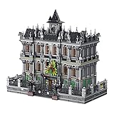 Sungvool Architektur Sammlung Arkham Asylum Modell für DC Batman, großer Architektur-Baukasten, Baustein für Erwachsene, kompatibel mit Lego Architecture (7537 Teile)