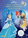 Disney Prinzessin: Meine schönsten Prinzessinnen-Schlösser - Bastelspaß und Ausmalbilder!: Mit vielen Motiven zum Ausschneiden und Kleben!