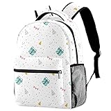 Schöne Schultertasche, Büchertasche, Studenten, Tagesrucksack, Reiserucksack für Damen, lässiger Herren-Rucksack, Outdoor-Taschen, Multicolored-3