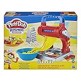 Play-Doh E7776 Kitchen Creations Super Nudelmaschine Spielset für Kinder ab 3 Jahren mit 5 Farb