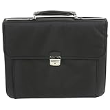 D&N Business Line Aktentasche, 41 cm, 18L, Schw