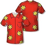 Family Guy - Herren Quagmire Kostüm (vorne / hinten Print) T-Shirt, Medium, W