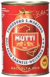 Mutti San Marzano D.O.P. Schältomaten, 6er Pack (6 x 400 g)