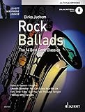 Rock Ballads: Die 14 besten Rockklassiker. Alt-Saxophon. (Schott Saxophone Lounge)