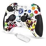 EasySMX PC Controller, 2.4G Wireless PS3 Gamepad, Dual Vibration für PS3/PC/Android TV-Box