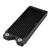 Richer-R 120mm/240mm/360mm Radiator, Kupfer G1 / 4 Gewinde PC Wasserkühlung Heizkörper,Wärmetauscher Schnelle Kühlkörper Radiator für PC Wasserkühlung industrielle Wasserkühlung usw.(240mm)