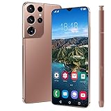 NYDCTHOM S21 Ultra Smartphone ohne vertrag günstiges Android Handy, 6.8 Zoll Full FHD+ Display, 6800mAh großer Akuu, Dual-SIM, Face ID & Android 10.0