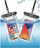 Handyhülle-wasserdichte Handytasche Unterwasser Wasserschutzhülle Wasserfeste - 2 Stück 7 Zoll für iPhone 12 SE 11 Pro XS Max XR X 8 7 6+ Samsung Huaw