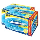 6x UHU 47085 Luftentfeuchter Nachfüllbeutel 1000 gD