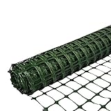 SORARA Schutzzaun Kunststoffgitter Absperrnetz | Grün | 30 m Rolle | 1,2 M