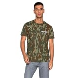 ellesse Herren Voodoo Camo Tee T-Shirt, Kaki, XL