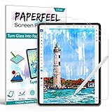 [2 Stück] Paperfeel Schutzfolie für iPad Pro 12,9 Zoll (2018, 2020 und 2021), Matte Papier Displayschutzfolie zum Schreiben Zeichnen, Schreib