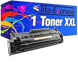 Tito-Express PlatinumSerie 1x Toner-Kartusche XXL als Ersatz für HP Q2612A 12A | Kompatibel mit HP Laserjet 1010 1012 1015 1018 1020 1022 N NW 1028 3015 AIO 3020 AIO 3030 AIO 3050 Z 3052 3055 M1005 MFP M1319 F