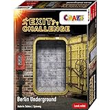 CRAZE EXIT Challenge Berlin Underground Game ab 8 Jahren, Level: Mittel, Bis zu 6 Spieler, 32251, Escape R