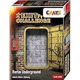 CRAZE EXIT Challenge Berlin Underground Game ab 8 Jahren, Level: Mittel, Bis zu 6 Spieler, 32251, Escape R