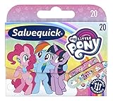 Salvequick ® | My Little Pony Flexible, langlebige, atmungsaktive und wasser- und schmutzabweisende Pflaster für Kinder Packen Sie 20 E