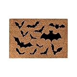 AWDX 2021 Halloween Deko Garten Schmutzfangmatte Kokosmatte Türmatte Außen Wasserdicht Waschbar Fußmatte Inn Strapazierfähiger Schmutzfänger Personalisierte Fußabstreifer Schmutzfänger Fußmatte 2.0