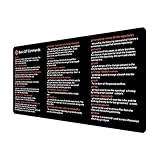 WGQINEIB Mauspad Große Mauspad-Verknüpfungen Mousepad Photoshop Büro Linux-Befehl Python Java Javascript JS Financial Analysis Lock (Color : Git, Size : 60x30 cm)