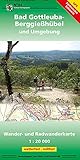 Bad Gottleuba-Berggießhübel und Umgebung: Wander- und Radwanderkarte 1:20 000 GPS-fähig wetterfest, reiß