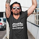 World of Football T-Shirt Meine Heimat. Gladbach Schwarz - XL