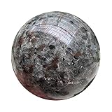 Perfeclan Crystal Ball Globe Dekoration GEM Leistungsstarke Steine ​​ Energie Poliert Glow Zubehör Natürliche Flamme Steinkugel Heilung für Home R