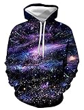 WBYFDC Herren 3D Sports Sweatshirt Swirl Print Langarm Hoodie Sportswear Hip Hop Vortex Pullover Mantel Lose Top Psychedelische Kleidung