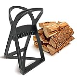 Kabin Kindle Quick Holzspalter - Manuelles Spaltwerkzeug - Stahlkeilspitze spaltet Brennholz einfach &