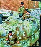 weizhang 1/35 Militärthema WWII Deutscher Panzersoldat Resin Soldat Modellbausatz (3 Personen, kein Panzer) unbemalt Selbstbau Miniaturbausatz-N19X72