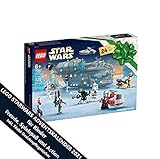 LEGO 75307 Star Wars Adventskalender 2021 - StarWars Advent Kalender für Jungs & Mädchen - Bausatz Mandalorianer Kinder ab 6 mit Baby Yoda Minifig