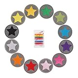 LOVEXIU Aufnäher Kinder Bügelflicken-Set,Flicken zum Aufbügeln Aufbügelflicken Jeans Kleidung Patches Zum Aufbügeln Patch Sticker für Crafts DIY Dekorativer Patches Set,Kleidung Rep