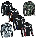 HEYBERRY Touren Motorrad Jacke Motorradjacke Textil schwarz grau Gr.XL