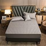 BAJIN Design Luxus Matratzenschoner | wie Spannbettlaken | Unterbett | Topper | Matratzen-Auflage auch für Boxspring und Wasserbetten geeignet,180x200+25