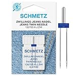 SCHMETZ Nähmaschinennadel Zwillings-Jeans-Nadel 4,0/100 | 130/705 H-J ZWI NE 4.0