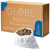 Globe Buddy Blue | Nachhaltiges Hundefutter mit viel frischem Lachs | 4 kg | Getreidefreie Rezeptur | Umweltfreundliche Verpackung