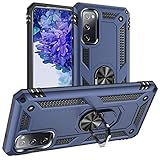 DAWEIXEAU für Galaxy S20 FE Hülle,Galaxy S20 FE 5G Handyhülle Hybrid Harte Rüstung Drop Resistance Handys Schutzhülle für Samsung Galaxy S20 FE/S20 FE 5G (Dunkelblau)