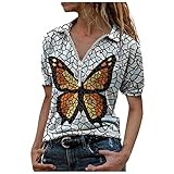 Caixunkun Transparente Blusen Sexy Tunika Oversize Hawaii Bluse Ausgefallene Oberteile Hemdbluse Kurzarm Rosa MäNner Tops Sommer Blusentop Rot Tunikakleid S Bluse Dunkelblau Oberteile W8 - White L