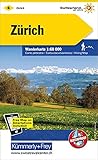 Zürich Nr. 06 Wanderkarte 1:60 000: Water resistant, free Download mit HKF Maps App (Kümmerly+Frey Wanderkarten)