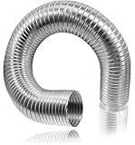 Alu-Flex-Rohr 1m 3m 5m Flexrohr Ø 80 100 125 150 200 Alurohr Schlauch Flexschlauch Aluflexschlauch (5 Meter, 80 mm)