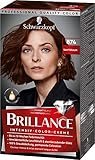 Brilliance Intensiv-Color-Creme 874 Samtbraun Stufe 3 (3 x 160 ml), dauerhafte Haarfarbe mit Diamant-Glanz-Effekt & Pflege-Conditioner, 10 Wochen Farb