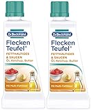 2x Dr. Beckmann Fleckenteufel Fetthaltiges & Saucen 50 ml - Mit 3-Fach-Fettlö
