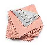 tellaLuna Geschirrtücher, saugfähige Handtücher, Korallensamt, antihaftbeschichtet, ölabweisend, schnell trocknend, 25,4 x 25,4 cm, Rosa-G