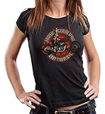 Gasoline Bandit Damen Lady Biker T-Shirt: Good Vib