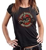 Gasoline Bandit Damen Lady Biker T-Shirt: Good Vib