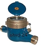 Kaltwasserzähler Hauswasserzähler Wasserzähler QN 2,5m³ 190mm mit aktueller Eichung