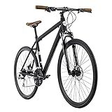 Adore Cityrad Herren 28'' Urban-Bike Bloor schwarz Alu-Rahmen RH 51 